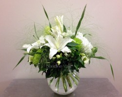 Bouquet rond chic 